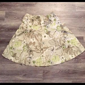 Floral skirt